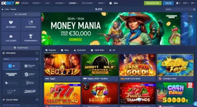 1xbet india casino