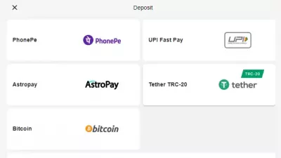 parimatch deposit payment methods