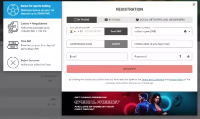 megapari india registration by phone